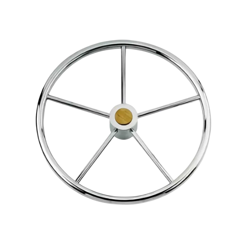 Barre à roue bateau inox Ø 500 mm 8 rayons Paiement Sécurisé