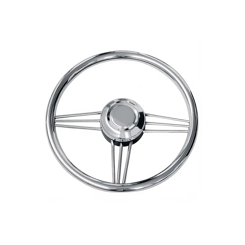 Volante per barca in acciaio inox, Ø 370 mm, 3 razze Achat Immédiat