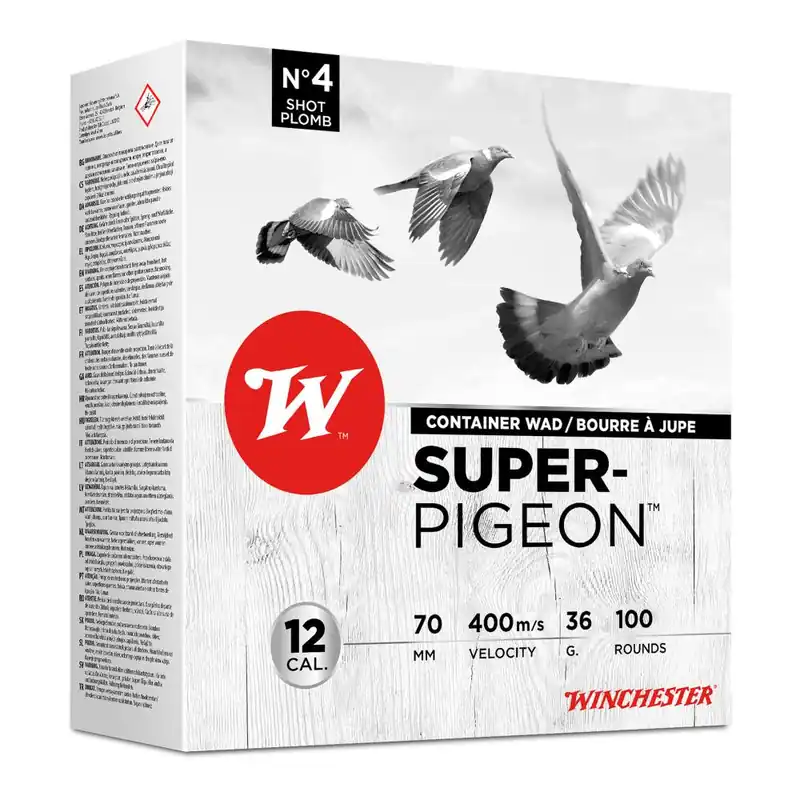 CARTOUCHES SUPER PIGEON 12/70 36G BJ X25 Réduction