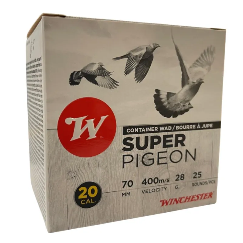Quantité Limitée CARTOUCHES SUPER PIGEON 20/70 28G BJ X25