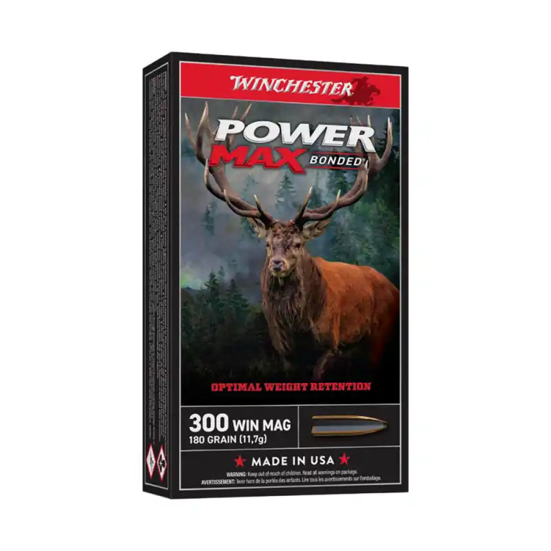 Super Prix MUNITIONS BALLES WINCHESTER POWERMAX BONDED CX30WM2BP