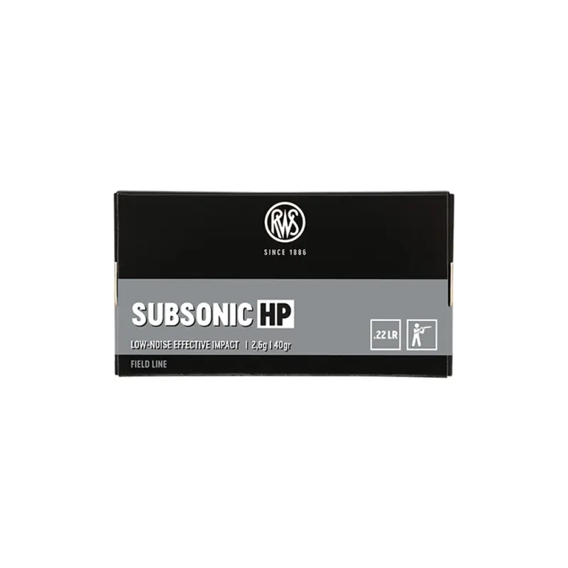 Must-Have MUNITIONS RWS FIELD LINE 22LR SUBSONIC HP 2132664