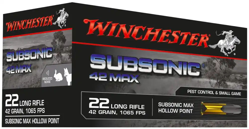 Achetez Aujourd’hui BALLES 22LR 42G SUBSONIC X50