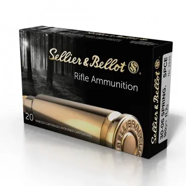 MUNITIONS BALLES SELLIER & BELLOT 30-06 SPCE 180G Nouvelle Collection