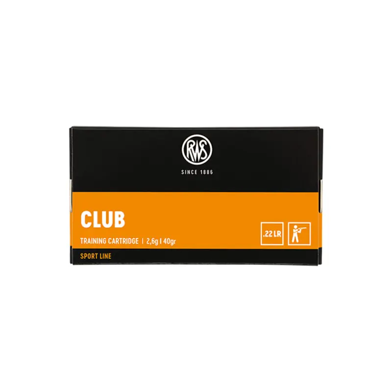 Dernier Modèle MUNITIONS RWS SPORT LINE 22LR CLUB 2132885