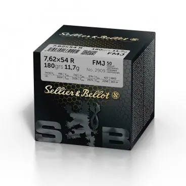 Solde MUNITIONS BALLES SELLIER & BELLOT 7.62X54R VRAC