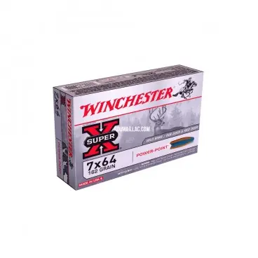 MUNITIONS BALLES WINCHESTER 7X64 POWER POINT CM7641 Livraison Gratuite