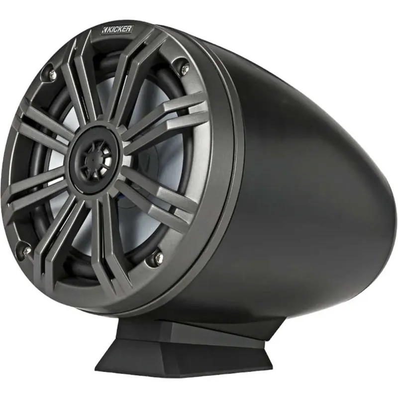 2 speakers 6.5 » cone – KMFC 65W LED – Black – Flat mount Commande En Gros