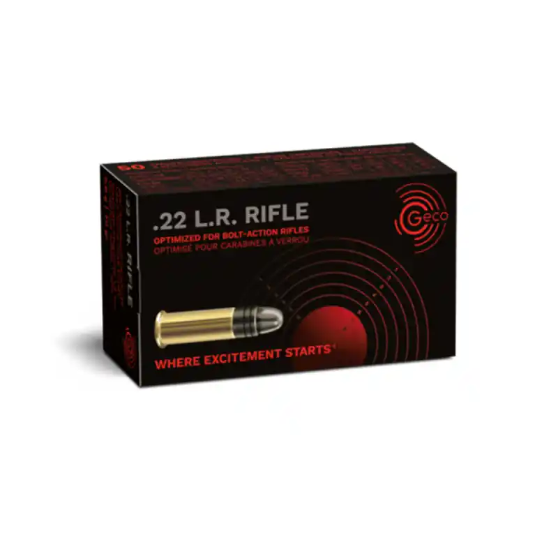 MUNITIONS 22LR GECO RIFLE 2132540 Bon Marché
