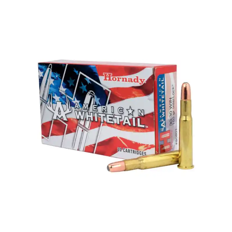 Commande En Gros MUNITIONS BALLES HORNADY 30-30 INTERLOCK AMERICAN WHITETAIL 80801