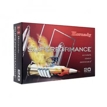 MUNITIONS BALLES HORNADY 6.5 CREEDMOOR SUPERFORMANCE SST 81496 Haute Qualité
