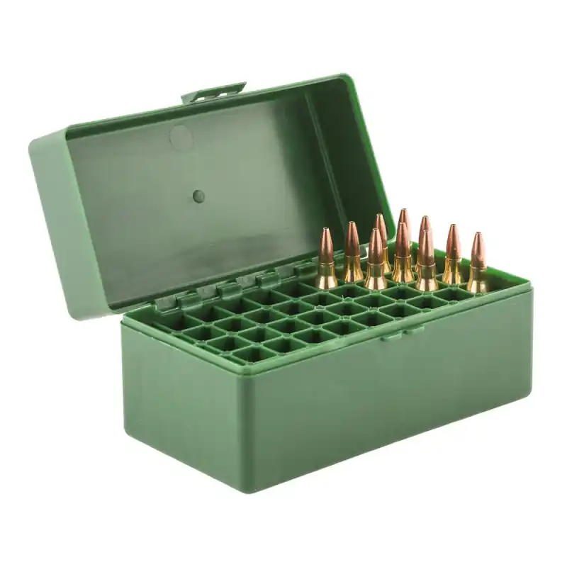 BOITE DE RANGEMENT 50 MUNITIONS Seulement Aujourd’hui