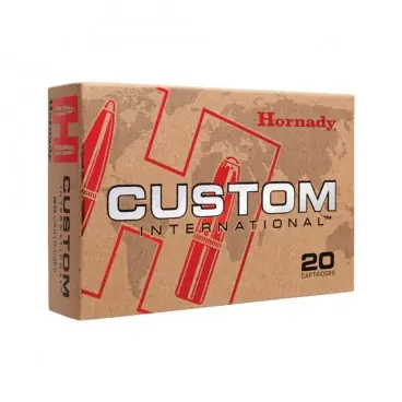 MUNITIONS BALLES HORNADY 9.3X62 SP CUSTOM INTERNATIONAL 82302 Prix Promo