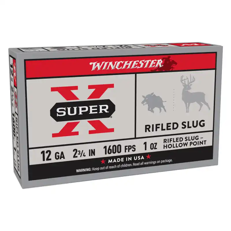 Achat Immédiat BALLES WINCHESTER SUPER-X SLUG CX12RS15