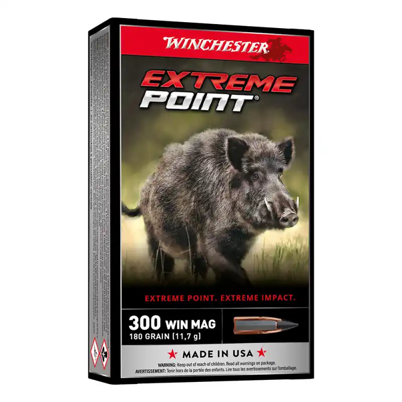 MUNITIONS BALLES WINCHESTER 300WM EXTREME POINT CX300XP1 Meilleur Prix