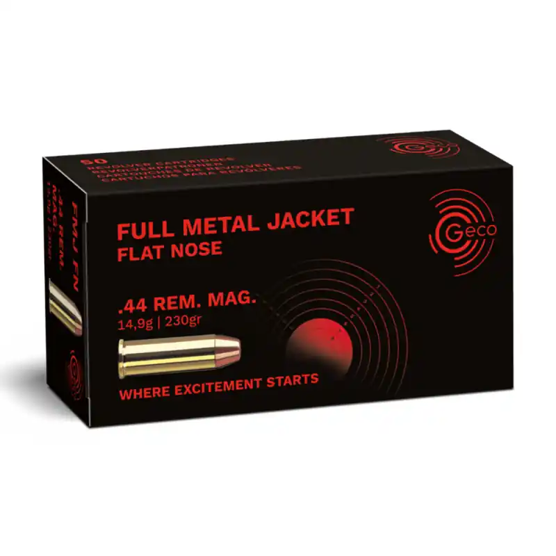 Seulement Aujourd’hui MUNITIONS BALLES GECO 44 REMINGTON MAGNUM FMJ